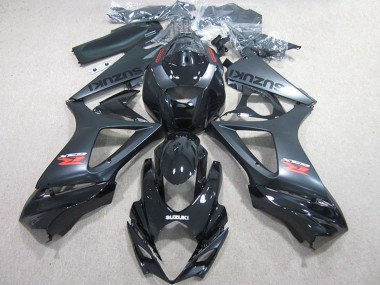 Venta Kits Carenados Moto Suzuki GSXR 1000 2007-2008 - Negro Brillante Negro Mate