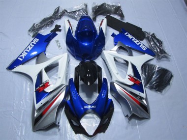 Venta Carenados Moto Suzuki GSXR 1000 2007-2008 - Azul Blanco Rojo