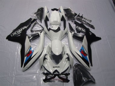 Venta Kits Carenado Moto Suzuki GSXR 1000 2007-2008 - Blanco Azul Negro Rojo