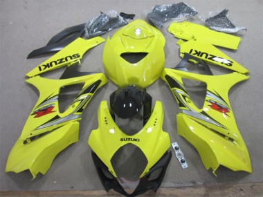 Venta Carenado Moto Suzuki GSXR 1000 2007-2008 - Amarillo Plata Negro
