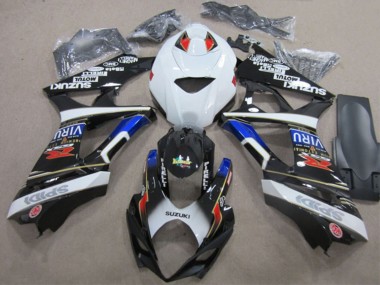 Venta Carenados Moto Suzuki GSXR 1000 2007-2008 - Blanco Azul Rojo Negro