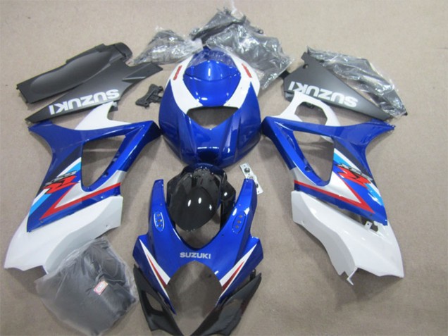 Venta Carenados Moto Suzuki GSXR 1000 2007-2008 - Blanco Azul Rojo
