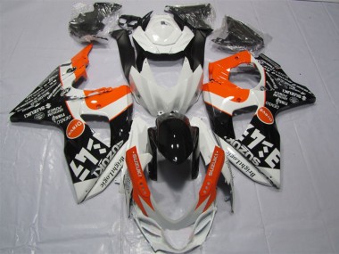 Venta Carenados Moto Suzuki GSXR 1000 2009-2016 - Blanco Naranja Negro Bright Logic