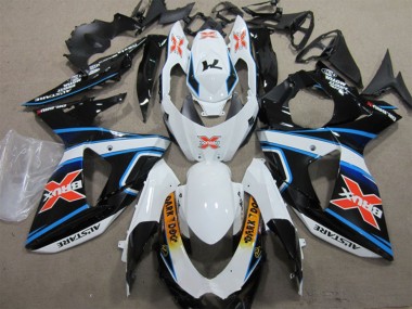 Venta Carenados Moto Suzuki GSXR 1000 2009-2016 - Blanco Azul Amarillo Negro Brux Dark Dog