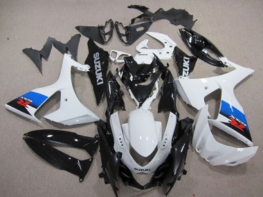 Venta Plásticos Moto ABS Suzuki GSXR 1000 2009-2016 - Blanco Azul Negro