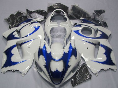 Venta Kits Carenado Moto Suzuki GSXR 1300 Hayabusa 1996-2007 - Blanco Azul