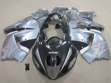 Venta Carenados Moto Suzuki GSXR 1300 Hayabusa 1996-2007 - Negro Mate Plata