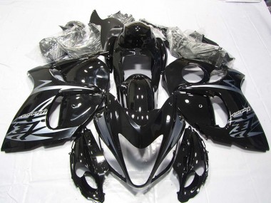 Venta Carenados Moto Suzuki GSXR 1300 Hayabusa 2008-2020 - Negro Brillante Plata