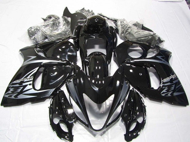 Venta Carenados Moto Suzuki GSXR 1300 Hayabusa 2008-2020 - Negro Brillante Plata