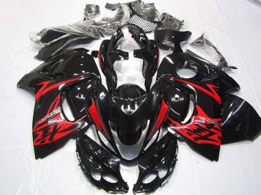 Venta Carenado Moto Suzuki GSXR 1300 Hayabusa 2008-2020 - Negro Brillante Rojo