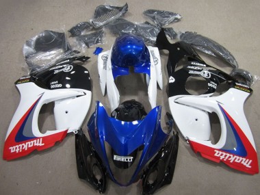 Venta Carenados Moto Suzuki GSXR 1300 Hayabusa 2008-2020 - Blanco Azul Rojo Makita