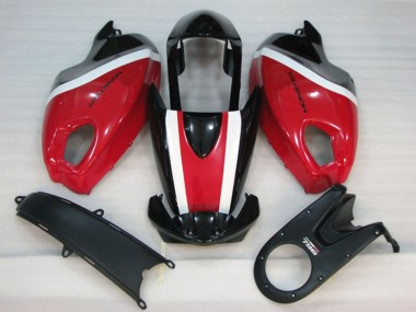 Venta Kits Carenado Moto Ducati Monster 696 2008-2012 - Blanco Rojo Negro Brillante