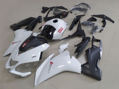 Venta Carenados Moto Aprilia RS4 50 125 2012-2018 - Blanco Negro Mate