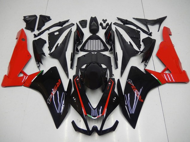 Venta Carenados Moto Aprilia RSV4 1000 2009-2015 - Negro Rojo