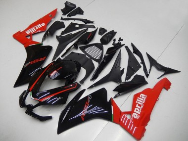 Venta Carenados Moto Aprilia RSV4 1000 2009-2015 - Negro Brillante Rojo