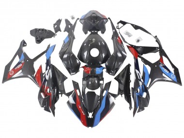 Venta Carenados Moto BMW S1000RR 2023-2024 - Azul Rojo FibraCarbono
