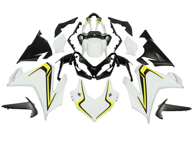 Venta Carenados Moto Honda CBR500R 2022-2023 - Blanco Neon Amarillo Negro Mate