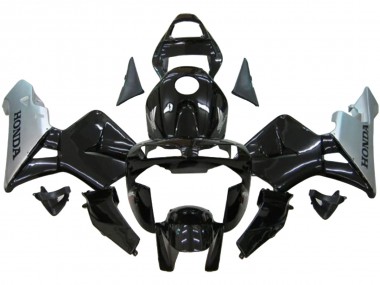 Venta Carenado Moto Honda CBR600RR 2003-2004 - Plata Negro Brillante