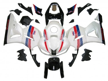 Venta Kits Carenado Moto Honda CBR600RR 2013-2023 - Blanco Rojo Azul