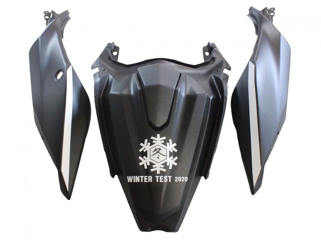 Venta Carenados Moto Kawasaki EX400 2018-2024 - Negro Mate Verde Monstruo Showr Nieve