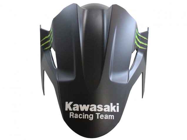 Venta Carenados Moto Kawasaki EX400 2018-2024 - Negro Mate Verde Monstruo Showr Nieve
