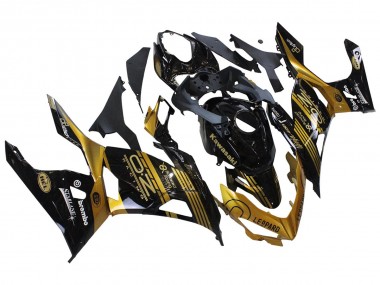 Venta Carenados Moto Kawasaki EX400 2018-2024 - Oro Negro Brillante