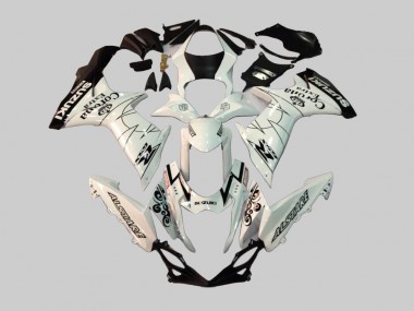 Venta Carenados Moto Suzuki GSXR 600/750 2011-2024 - Blanco Negro Alstare Corona Extra Motul