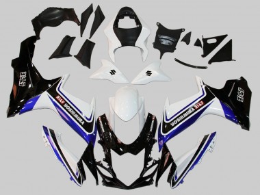 Venta Carenados Moto Suzuki GSXR 600/750 2011-2024 - Blanco Azul Negro Alstare