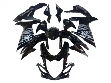 Venta Carenados Moto Suzuki GSXR 600/750 2011-2024 - Negro Brillante Plata