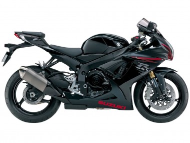 Venta Carenados Moto Suzuki GSXR 600/750 2011-2024 - Negro Mate Rojo