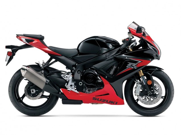 Venta Carenados Moto Suzuki GSXR 600/750 2011-2024 - Rojo Negro Brillante