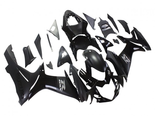 Venta Carenados Moto Suzuki GSXR 600/750 2011-2024 - Negro Mate Negro Brillante