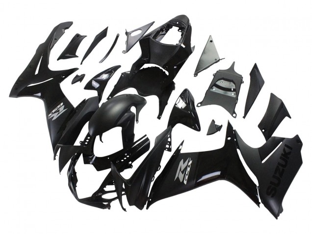 Venta Carenados Moto Suzuki GSXR 600/750 2011-2024 - Negro Mate Negro Brillante