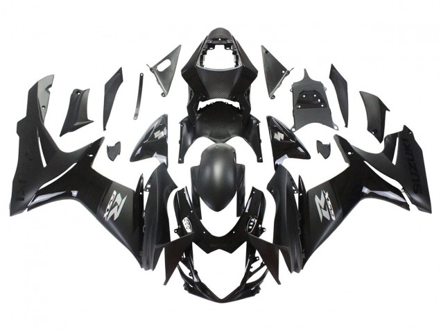 Venta Carenados Moto Suzuki GSXR 600/750 2011-2024 - Negro Mate Negro Brillante