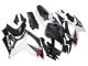Venta Carenados Moto Suzuki GSXR 600/750 2006-2007 - Negro Blanco FibraCarbono Estilo