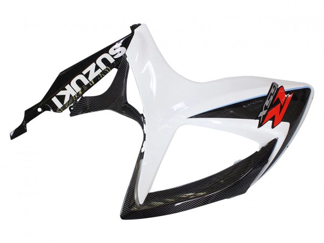 Venta Carenados Moto Suzuki GSXR 600/750 2006-2007 - Negro Blanco FibraCarbono Estilo