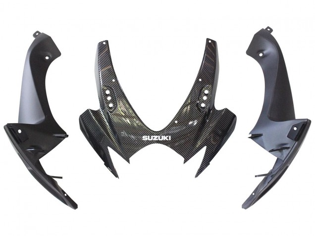 Venta Carenados Moto Suzuki GSXR 600/750 2006-2007 - Negro Blanco FibraCarbono Estilo