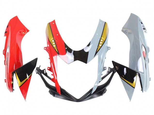 Venta Carenados Moto Suzuki GSXR 600/750 2011-2024 - Rojo Oro Gris Negro Blanco Tiburón