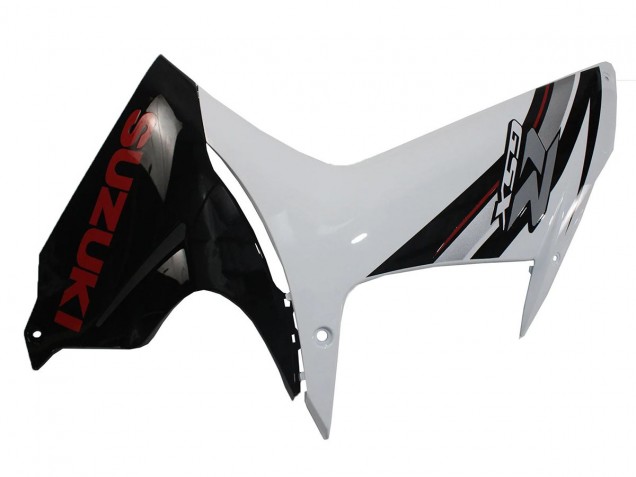 Venta Carenados Moto Suzuki GSXR 600/750 2011-2024 - Blanco Negro Brillante