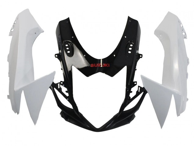 Venta Carenados Moto Suzuki GSXR 600/750 2011-2024 - Blanco Negro Brillante