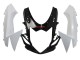 Venta Carenados Moto Suzuki GSXR 600/750 2011-2024 - Blanco Negro Brillante