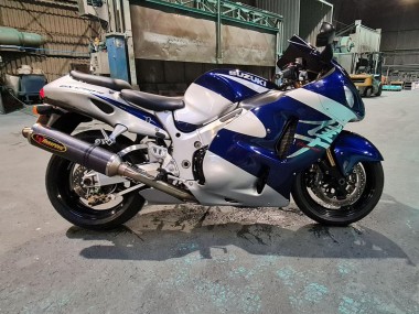 Venta Carenados Moto Suzuki GSXR 1300 Hayabusa 1996-2007 - Azul Blanco