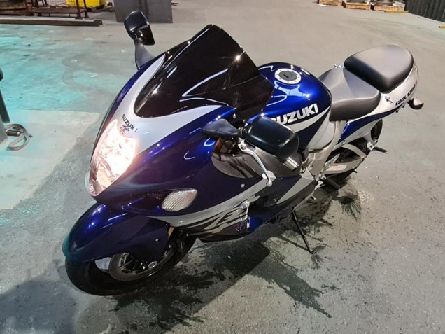 Venta Carenados Moto Suzuki GSXR 1300 Hayabusa 1996-2007 - Azul Blanco