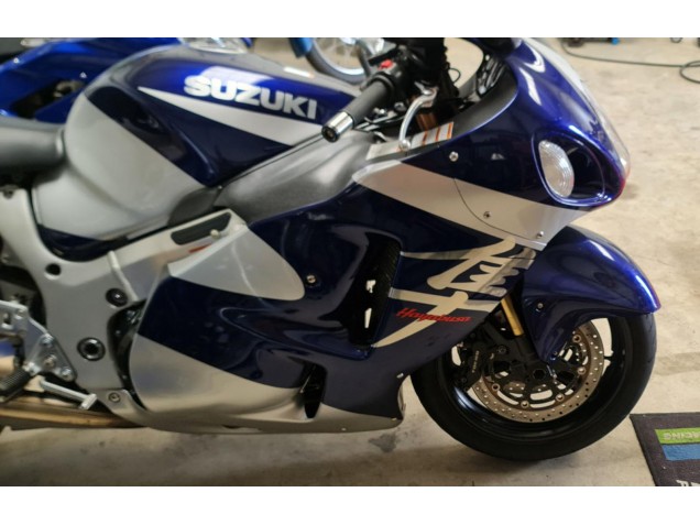 Venta Carenados Moto Suzuki GSXR 1300 Hayabusa 1996-2007 - Azul Blanco