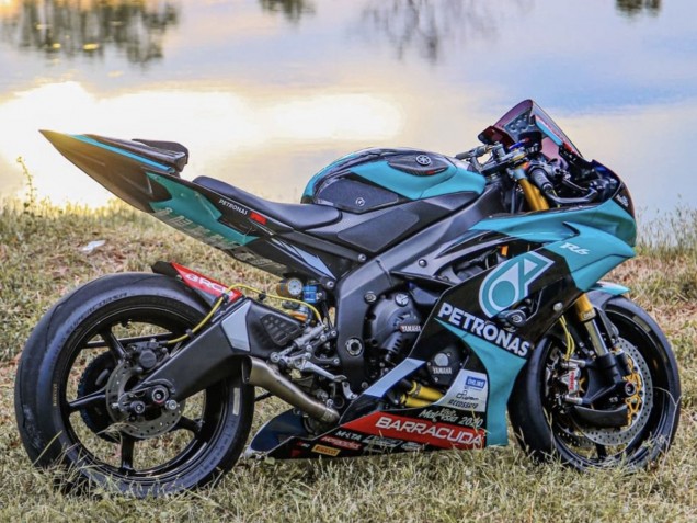 Venta Carenados Moto Yamaha YZF R6 2008-2016 - Verde Claro Blanco Negro Petronas