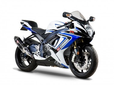 Venta Carenados Moto Suzuki GSXR 1000 2005-2006 - Blanco Azul Negro Yoshimura