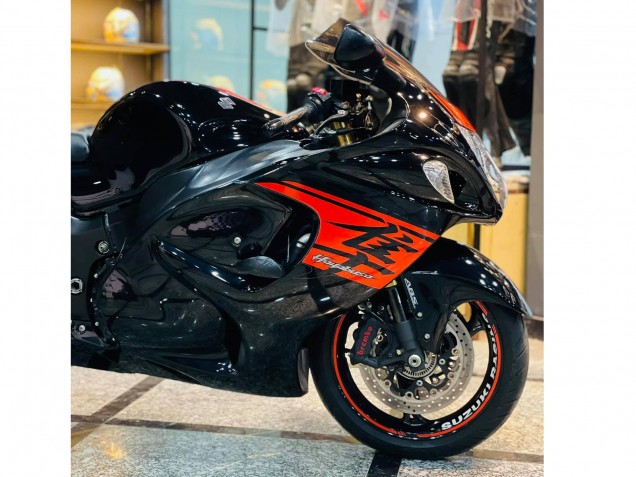 Venta Carenado Moto Suzuki GSXR 1300 Hayabusa 2008-2020 - Negro Brillante Rojo
