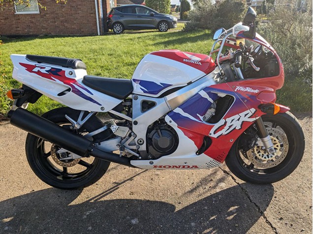 Venta Carenados Moto Honda CBR900RR 893 1994-1995 - Rojo Azul Blanco