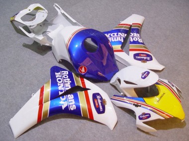 Venta Carenados Moto Honda CBR1000RR 2008-2011 - Blanco Azul Amarillo Oro Rothmans