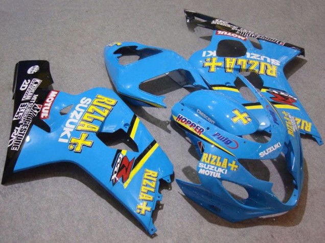 Venta Carenados Moto Suzuki GSXR 750 2004-2005 - Azul Oro Negro Motul Rizla